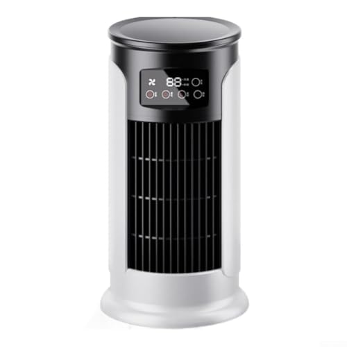 Ventilador de aire acondicionado portátil, 3 en 1, 6 velocidades, temporizador de 6 horas, ventilador de humidificación de atomización para habitación y hogar