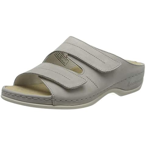 Berkemann Women's Mules, Grey Grau 980, 7 Cover