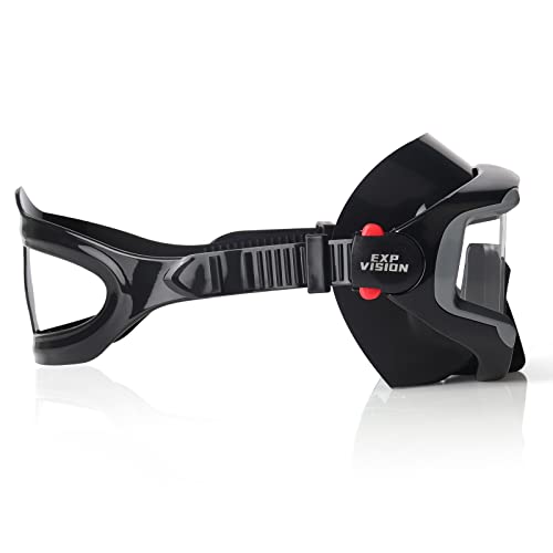 Image of Adult Pano 3 Scuba Diving Mask, Tempered Glass Snorkel Mask Anti-Fog Swim Mask No Leakage Swim Goggles with Nose Cover Snorkeling Gear for Snorkeling, Freediving, Swimming