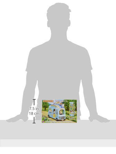 5317 Sylvanian Families Le bus arc en ciel pour bébés Neuf - vue 9