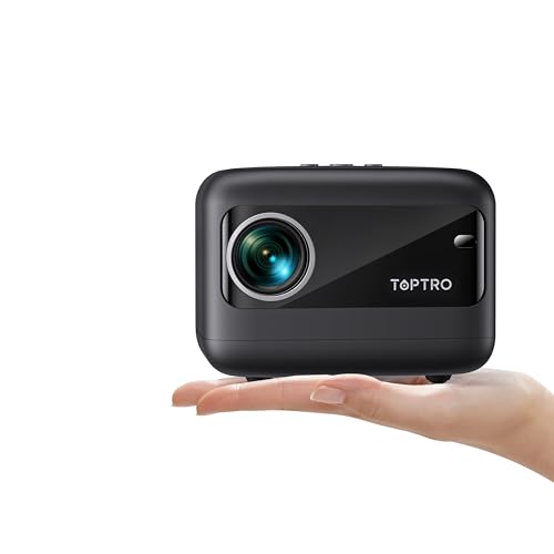 Mini Projecteur,TOPTRO 15000 Lumens 1080P Full HD,VideoProjecteur Portable Focus...