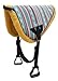 Southwest Serape Design Bareback Saddle Pad with Kodel Fleece Bottom
