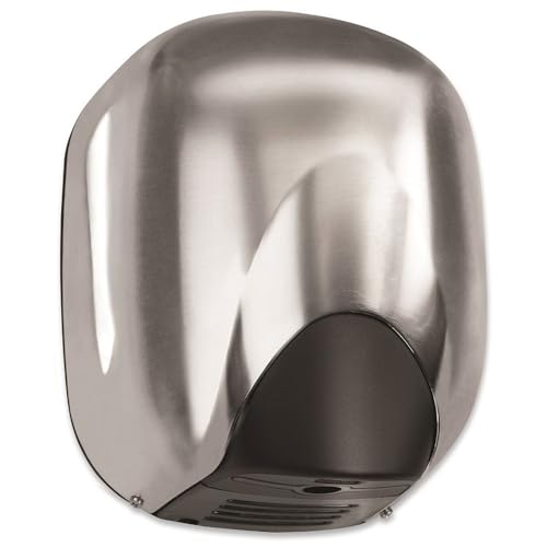 Asciugamani Elettrico In Alluminio Satinato Con Fotocellula Medial Zefiro