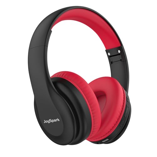 Image of JoySpark Kids Bluetooth Headphones, Lightweight Wireless Headphones for Kids, 85 /94dB Volume Limited, 60 Hours Playtime, Bluetooth 5.3, Over-Ear Toddler Headphones with Built-in Mic (Black)
