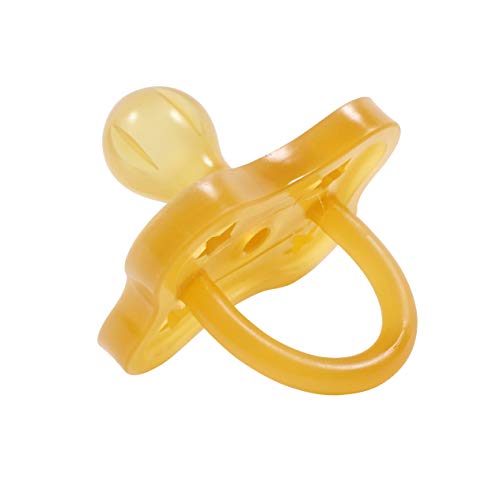 Image of Sweetie Rubber Pacifier Star Shape Rubber Natural Rubber with Rounded Nipple 1 Count (12-18 Large)