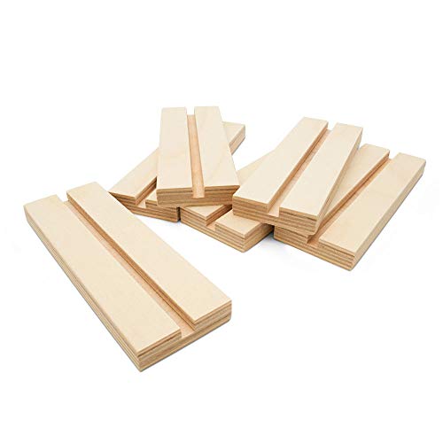 Stand for Wooden Cutouts 5 Inch, Pack of 10, Fits 1/4" Thick Wooden Cutouts, Use for Centerpieces and Displays, by Woodpeckers by Woodpeckers - Image 2