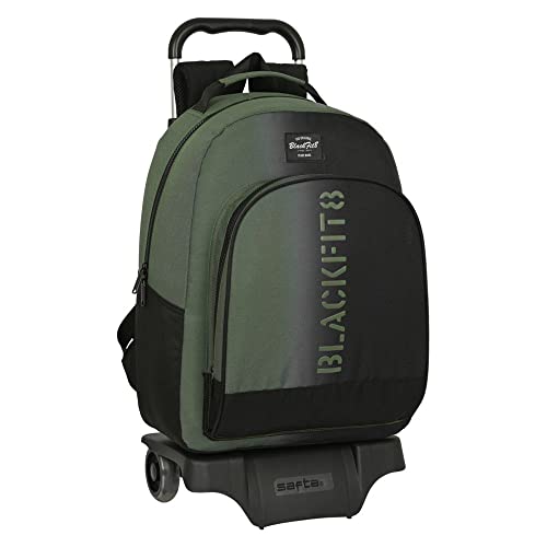 Blackfit8, Mochila con Carro Reciclado Gradient 32X42X15Cm Unisex niños, Mulicolor, Estándar
