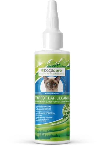 Bogacare Perfect Ear Cleaner - Katzen Ohrreiniger - Ohrenreiniger Katze mit innovativer Rezeptur 125ml - Ohrreiniger Katze mit Frauenmantel & Essigsaurer Tonerde Cover
