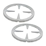 TOPPERFUN 2Stücke Kaffee Kochtopf Herdständer Rundes Rack für Gaskochfelder und Rutschfest für Zuhause Restaurant und Campinggebrauch