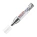 Produktbild edding 5000 Acrylmarker breit - silber - 1 Acrylstift wasserfest - breite Keilspitze 5-10 mm - Acryl Farben zum Malen auf Leinwand, Malpapier und Holz - Acrylstifte für Steine