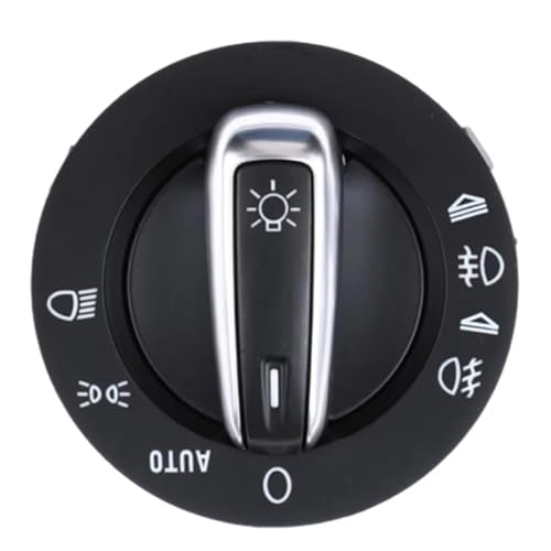 Interruptor del faro y perilla de luz antiniebla compatible con Q7 2007-2014 mando 4F1941531D