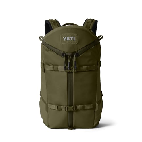 YETI Ranchero Backpack 22L, All-Day Utility Pack, Structured and Durable, Olive