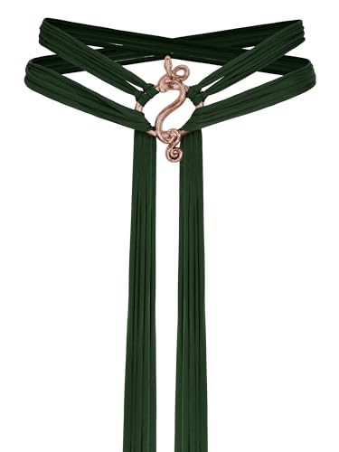 Viking Troll Cross Belt Extra Long Norse Rope Witch Belt Medieval Accessories Women
