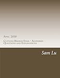 Customs Broker Exam - Answered Questions and Explanations - April 2018: April 2018