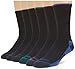 Dickies Women's 6 Pack Dri-Tech Advanced Moisture Wicking Crew Socks