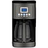 Cuisinart Coffee Maker Perfecttemp 14 Cup Glass Carafe Programmable Fully Automatic for Brew Strength Control 1 4 Cup Setting Black Stainless Steel DCC 3200BKSP1