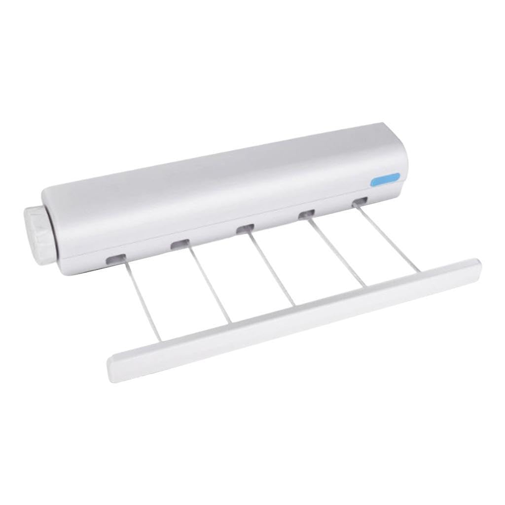 Cydzsra 5 Rope Innovative Drying Rack For Indoor Featuring Versatile Lines Living Spaces Materialabs Plastic 4 Rope Size29.4x6.3x6cm/11.57X2.48x2.36inch 5, 29.4X6.3x6cm