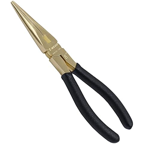 WEDO 8" Brass Long Nose Pliers Cover
