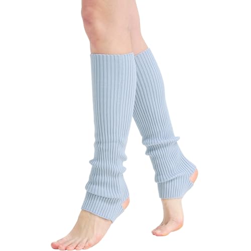 Image of Nanxson Knit Ribbed LegWarmer Women Knit Calf Accessories Leg Sleeves | Solid Neon Boot Socks,Y2K 80s Women's Lolita LegWarmer,Sports Party Yoga Dance Accessories,Winter Ankle Heap Kawaii Sock