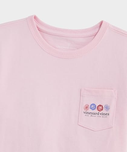 vineyard vines Girls' Glitter Fourth of July Puppies Short-Sleeve Tee4