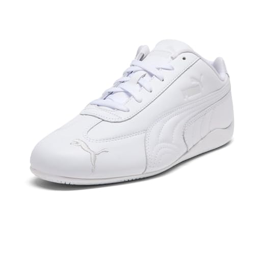 PUMA Womens Speedcat Leather Sneakers Shoes Casual - White - Size 7.5 M2