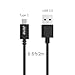 JOTO USB 3.1 Type C Cable, USB-C 3.1 Type-C Male to Standard USB 3.0 Type A Male Charging Cable Data Cable for Galaxy S8 S9 Plus Note 9 8 Tab S3 Nintendo Switch LG G6 All Type C Devices, Black, 6.6ft