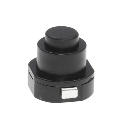 Interruptor KAN-10A de botón circular para linternas pequeñas con autobloqueo de 10mm 100 uds 3