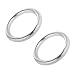 Produktbild joyMerit 2x Edelstahl Ringe O-Ringe Stahlring - 10x60mm