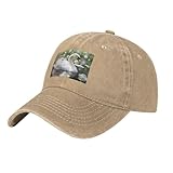 Améliorez votre style avec cette casquette de baseball de cowboy classique en denim délavé à motif de cygne blanc Natural AEKGOHP avec un design intemporel qui complète n'importe quelle tenue pour un look tendance et cool, parfait pour les hommes et les femmes.