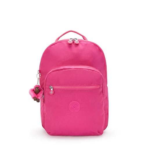 Image of Kipling Women's Seoul 15 inch Laptop Backpack, Durable, Roomy with Padded Shoulder Straps, Built-In Protective Sleeve