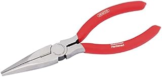 Draper Redline 67842 160 mm Combination Pliers with PVC Dipped Handles , Red