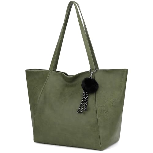 Image of TANTOMI Tote Purse for Women Large Shoulder Bag for Work Travel Purse and Handbags Weekender Bag with Zipper