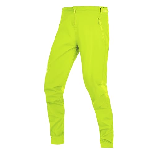 Endura Calça masculina MT500 Mountain Cycling Burner Lite - verde-limão, média