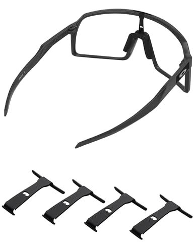 Image of Metallic Replacement Wicket for Oakley Sutro OO9406 /Sutro Asian Fit OO9406A /Sutro S OO9462 Sunglasses - BLACK*4
