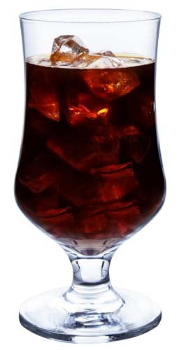 東洋佐々木ガラス ジュースグラス アロマ ジュース 310ml 48個セット 日本製 食洗機対応 割れにくい ガラスコップ グラス コップ コーヒーグラス パフェグラス デザートグラス 足付き 業務用グラス 35001HS（Amazon）