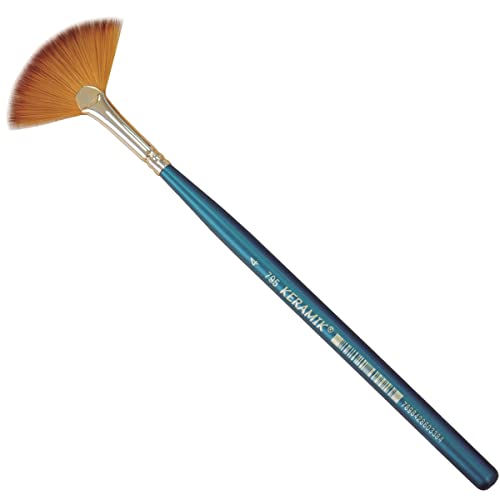 Pincel Leque Sintetico Keramik 795 Nº 4