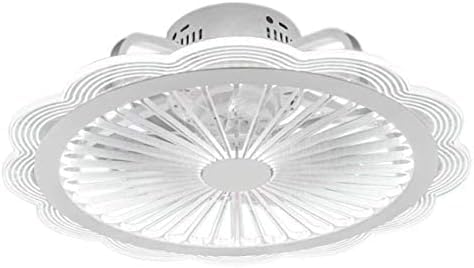 RIUOPN Modern 7 Blades Ceiling Fan with Light - 50*18 cm 3-Speed Quiet, Adjustable Color Temp & Brightness, Remote Control, Reversible for Summer/Winter - Perfect for Bedroom, Cafe, Library & Office
