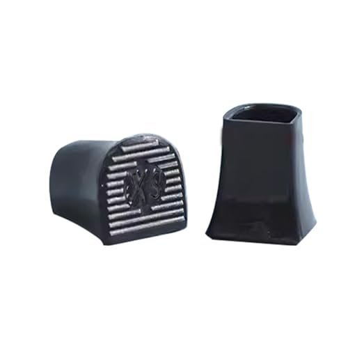 Cubretalones para tacones altos, protectores de tacón alto, protectores de talón, antideslizantes, reparación, tapones de talón de repuesto | Tope de talón en forma de U con pasador para reducir el
