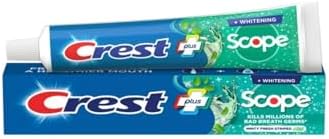 Crest Whitening Plus Scope Toothpaste Minty Fresh Striped 2.70 oz (Pack of 4) image 3