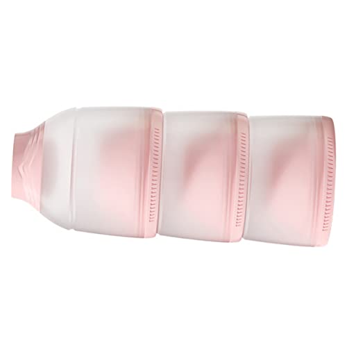 SUPVOX Large Capacity Milk Powder Box 3 Dividers Storage Portable Milk Powder Dispenser Sealed Easy to Open