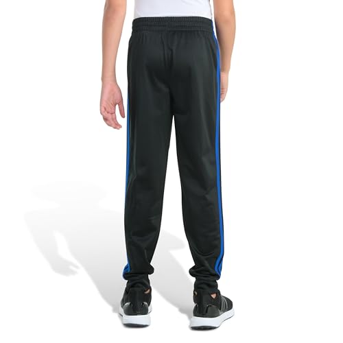 Image of adidas Boys 3-Stripe Jogger Pants | Big and Little Kids | 100% Polyester Athletic Training Pants with Elastic Waistband