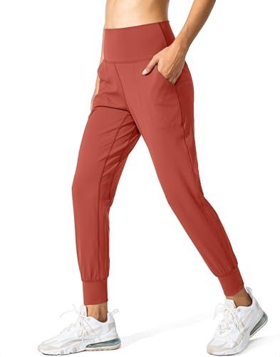 Image of G Gradual Women's Joggers High Waisted Yoga Pants with Pockets Loose Leggings for Women Workout, Athletic, Lounge