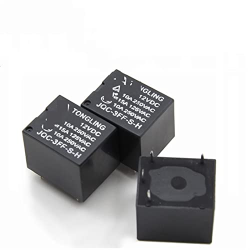 Relé 833H-1C-C de 10A con conmutación eficiente de 5V para proyectos técnicos