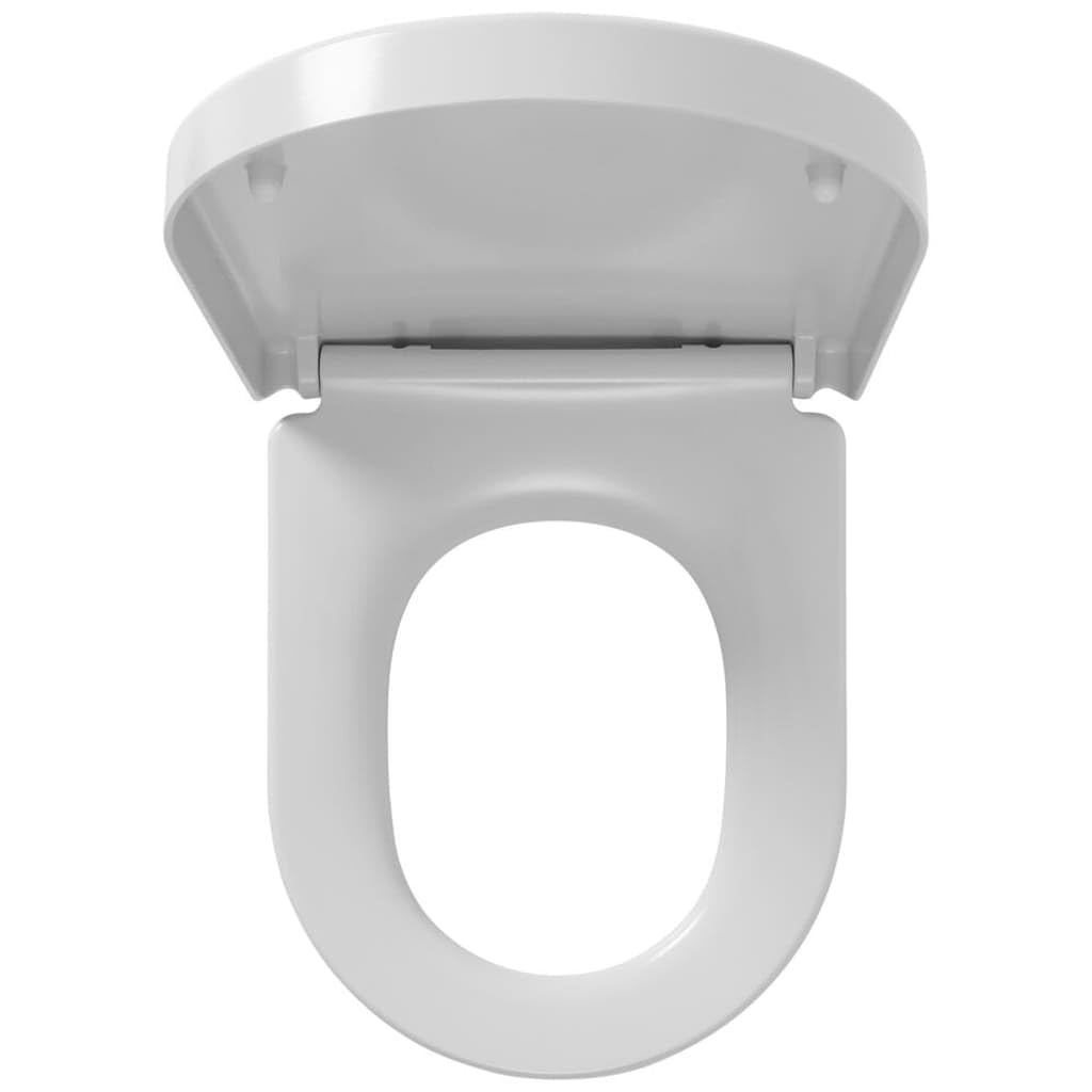 Tiger Memphis Asiento de Inodoro, 45 x 36 x 5.5 cm, Duroplast, Blanco