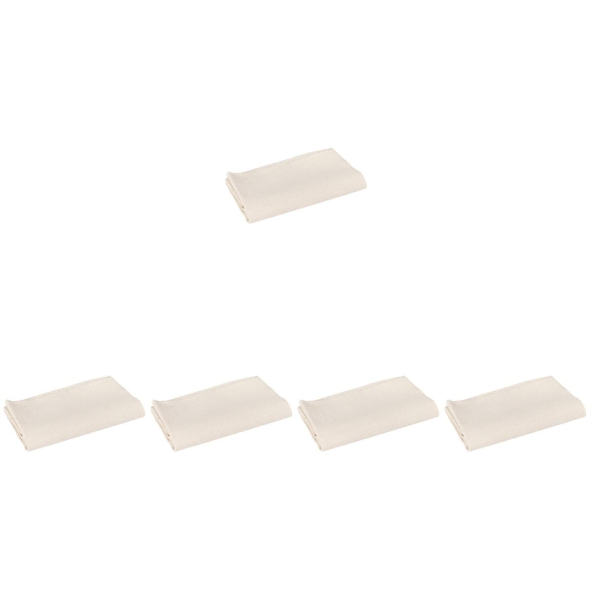 ABOOFAN 5 Pièces Tissu De Levure De Pain Tissu De Toile De Coton Toile D'imperméabilisation Des Pains Tissu De Pâte à Pain Surface De Rouleau Toile En Coton Serviette De Pain