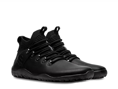 Image of Vivobarefoot Magna Leather FG, Mens Leather and Wool Hiking Trainers with Barefoot Sole