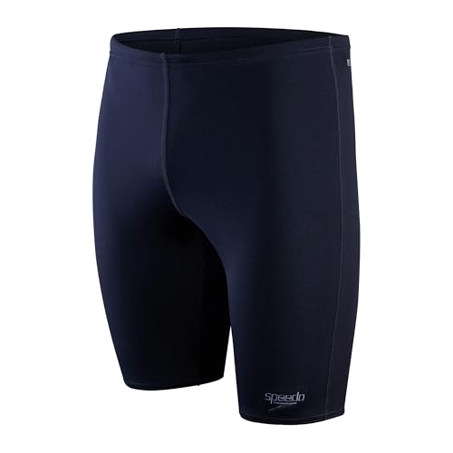 Speedo Uomo Pantaloncini da Bagno Jammer Eco Endurance+ | Resistenza al Cloro | Tessuto Riciclato | vestibilità Comoda | Allenamento di Nuoto | Fitness True Navy 36