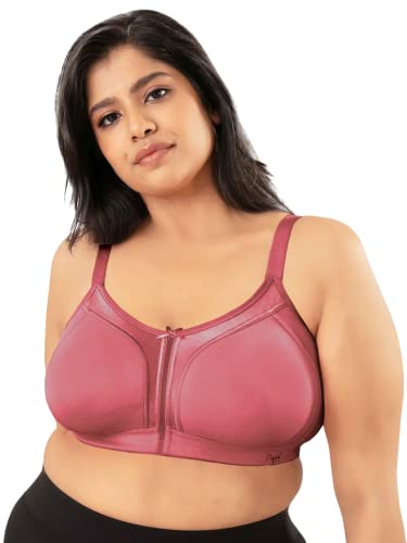 Image of NYKD NYB101 Cotton Non Padded Non Wired Full Coverage Everyday Bra M-Frame Bounce Control (Plus