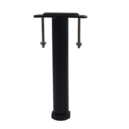 EBAC Literie 1 Pied de Liaison métal H 21 à 32 cm pour sommier métal Cover