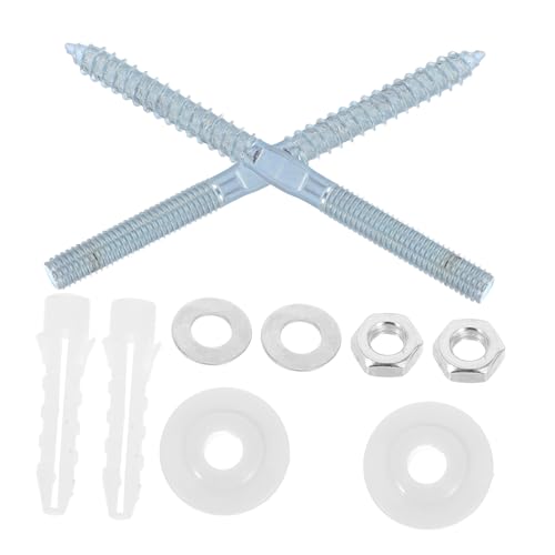ABOOFAN 1Set High Strength Wash Basin Fixing Screws Kit for Secure Installation Bathroom and Kitchen Sinks Parts for Reliable Mounting and Easy Setup